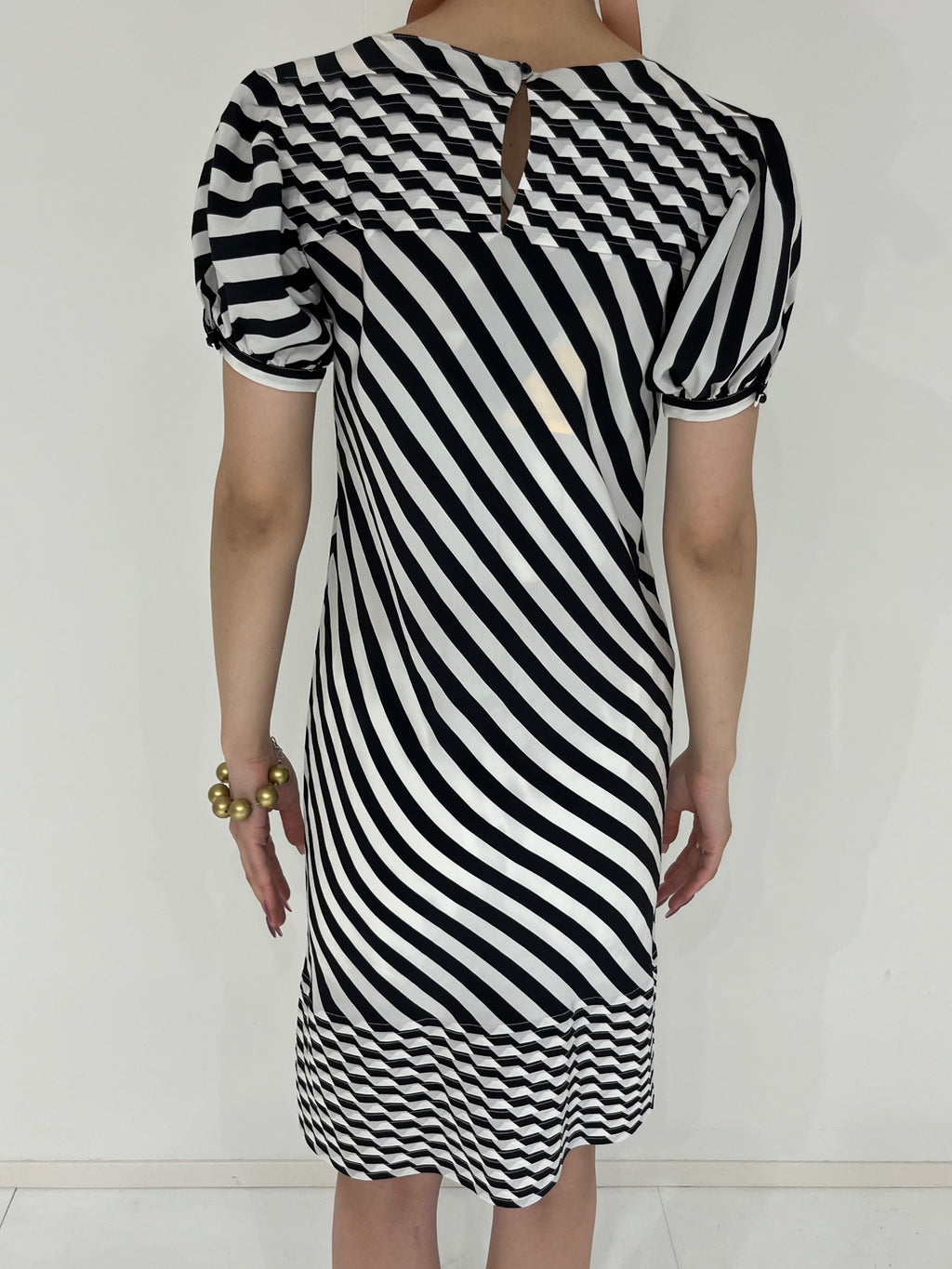 FENDI  S/S stripe dress