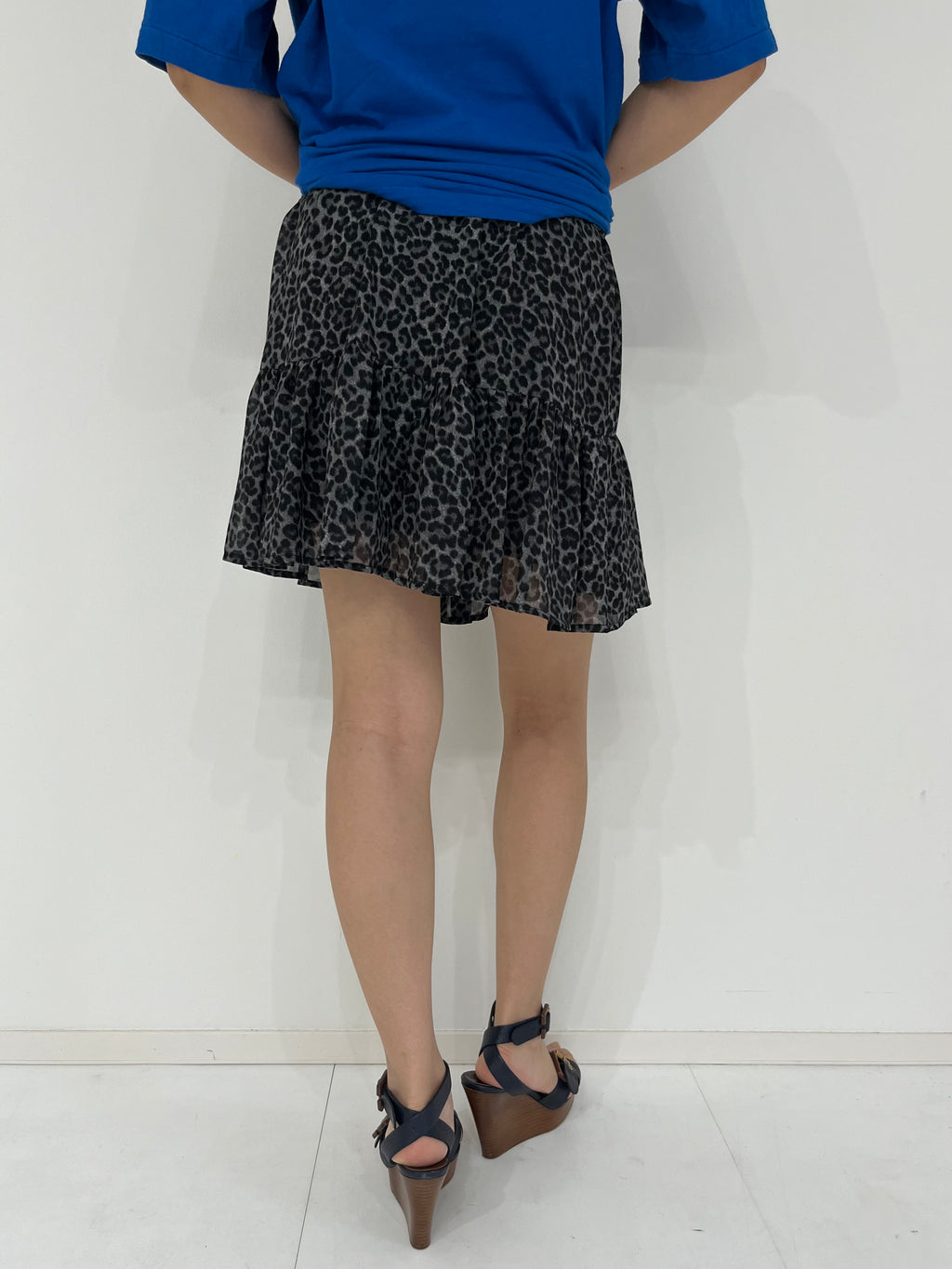 Michael Kors leopard skirt