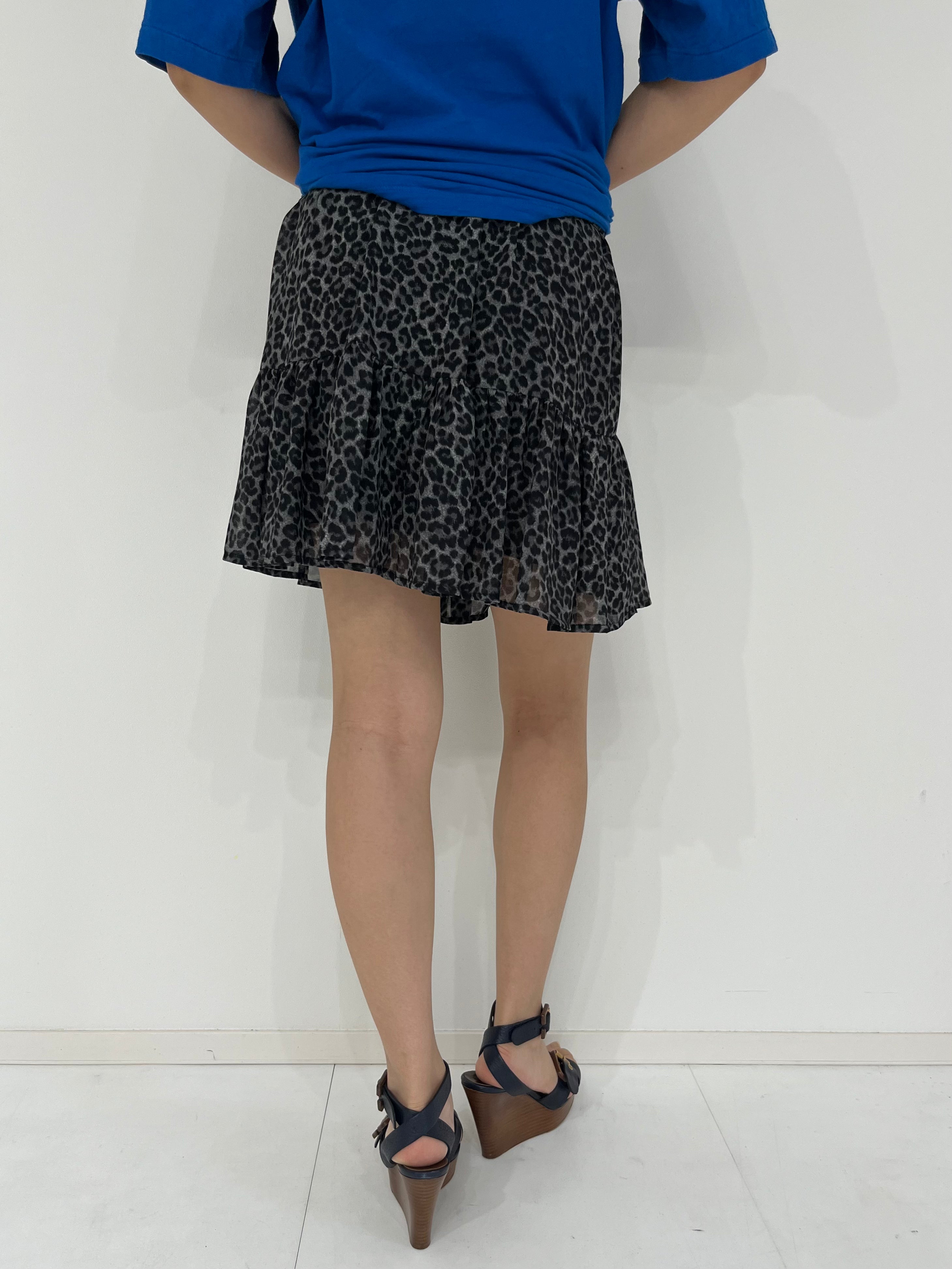Michael Kors leopard skirt