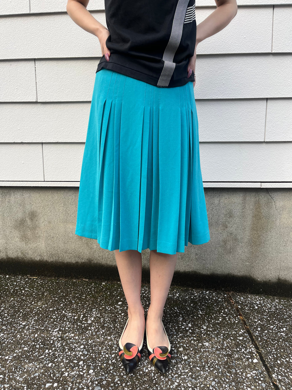 MICHAEL KORS turquoise skirt