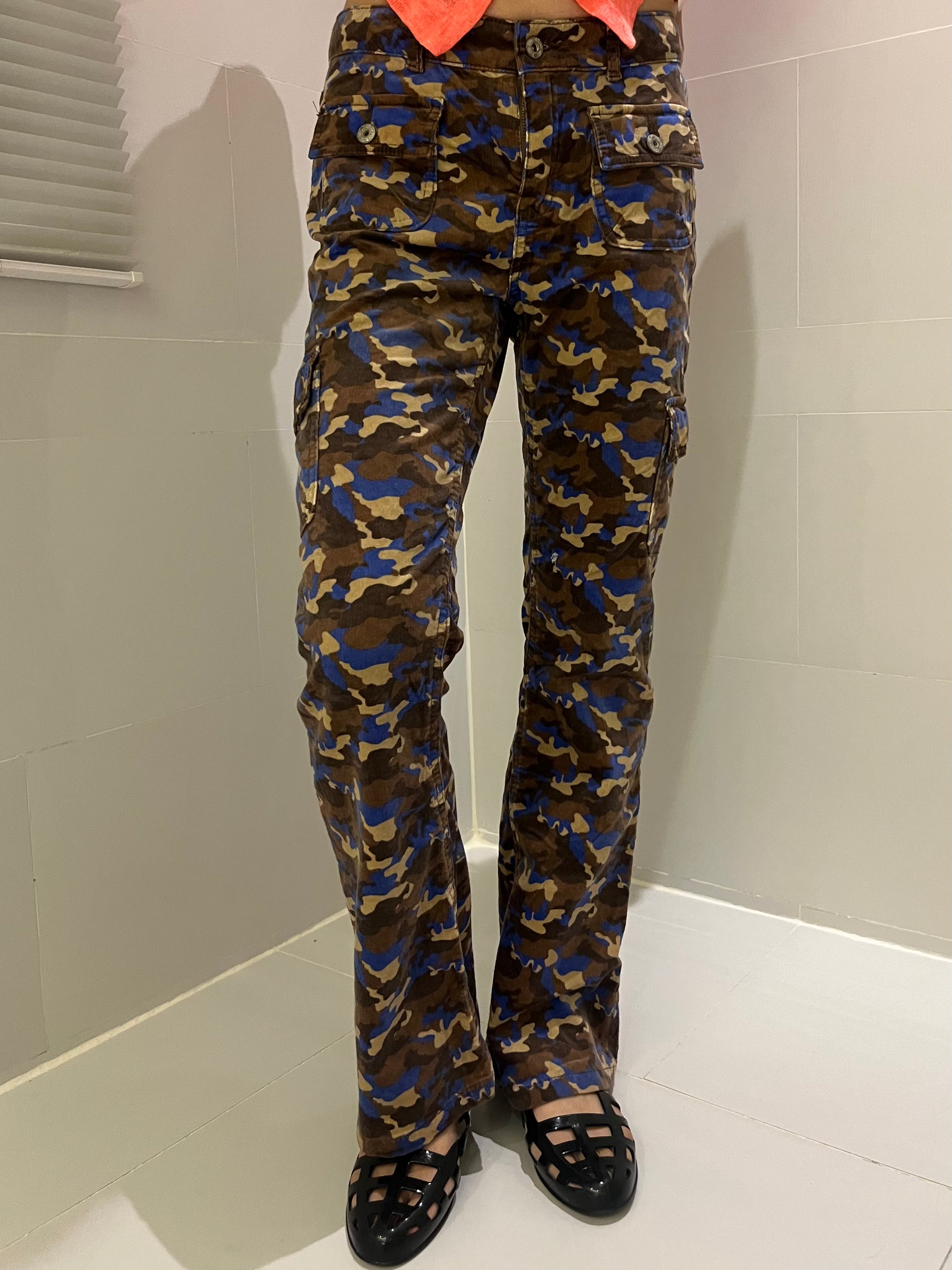 corduroy camoflage pants