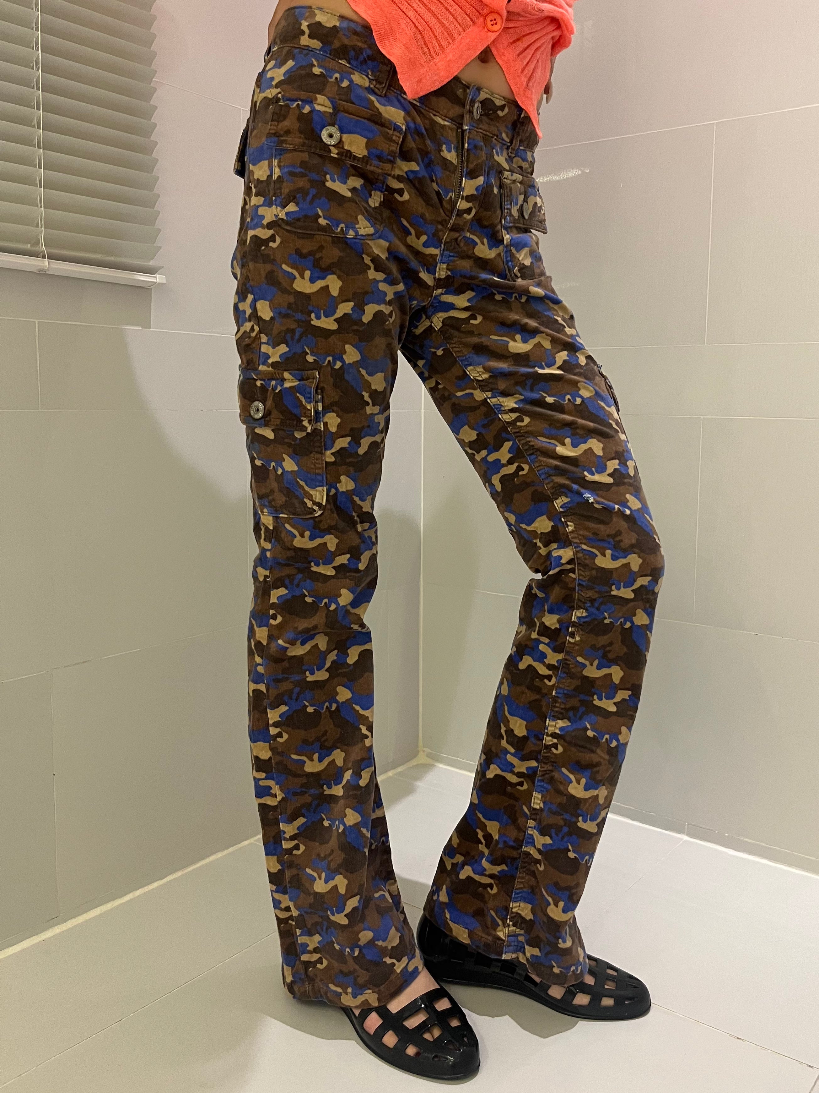 corduroy camoflage pants