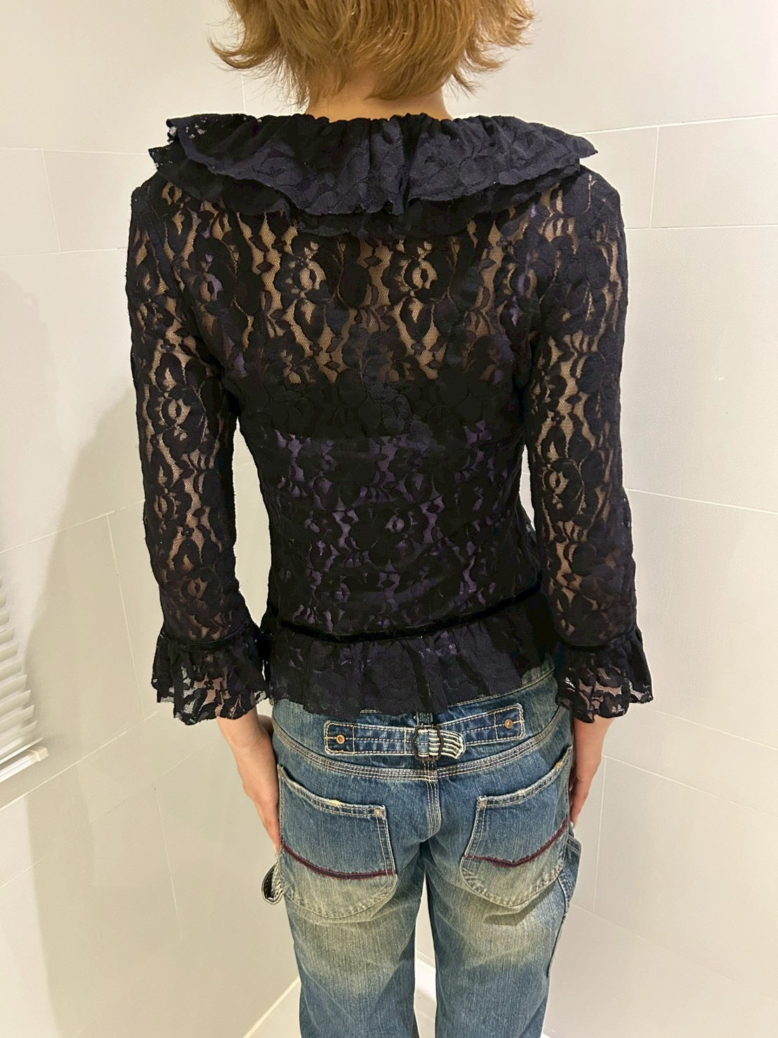 black lace bolero