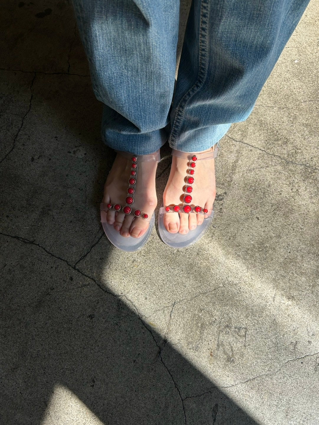 Sergio Rossi rubber sandals