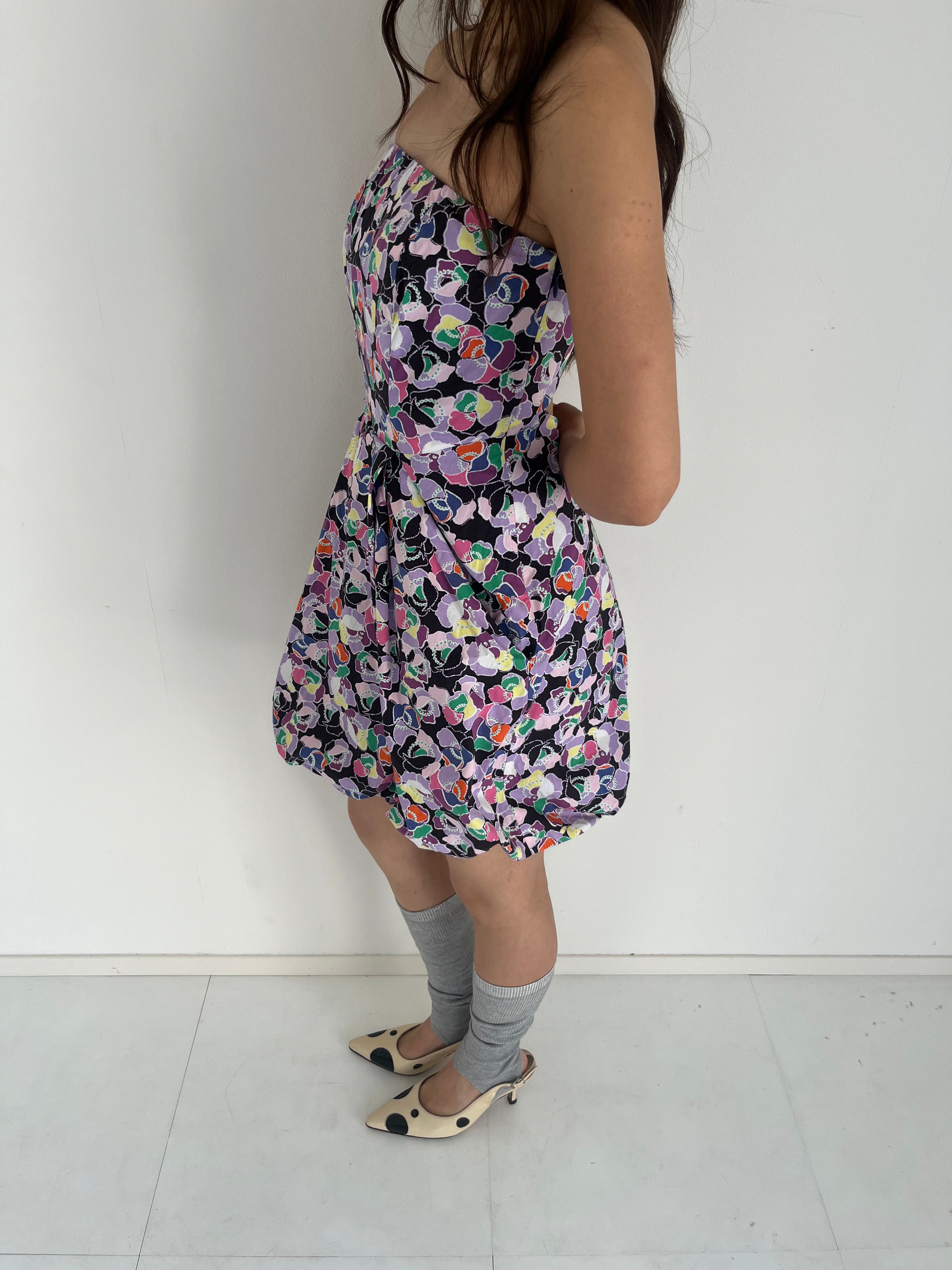 ARMANI EXCHANGE flower dress