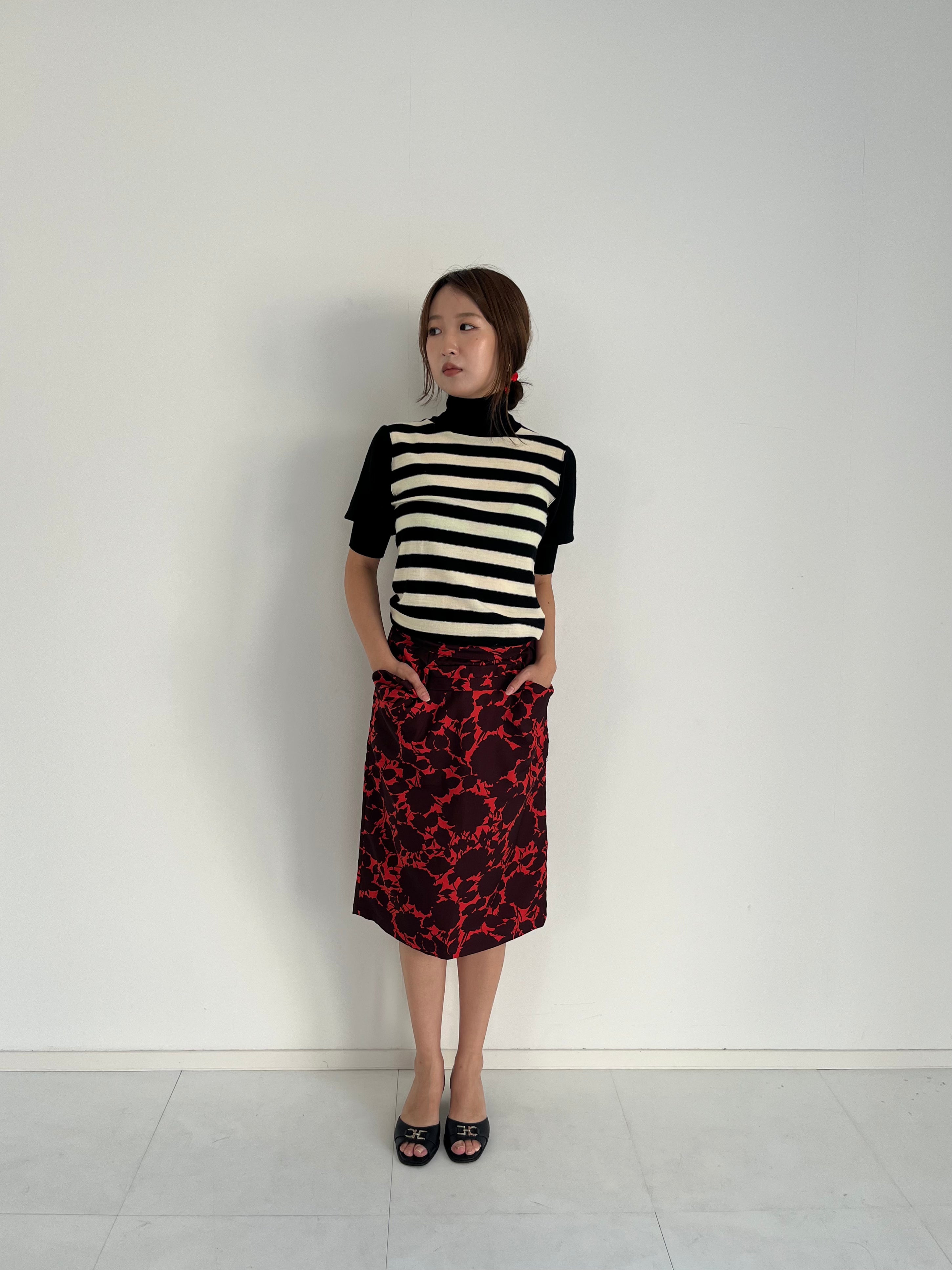 Sonia Rykiel border knit S/S