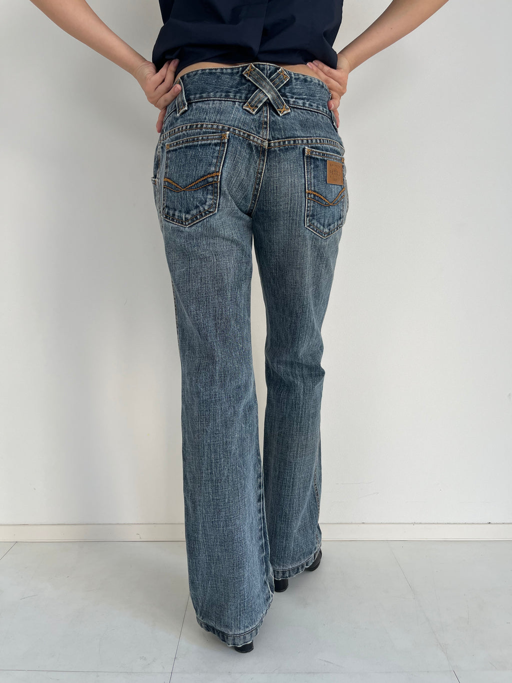 Dolce&Gabbana low waist denim pants