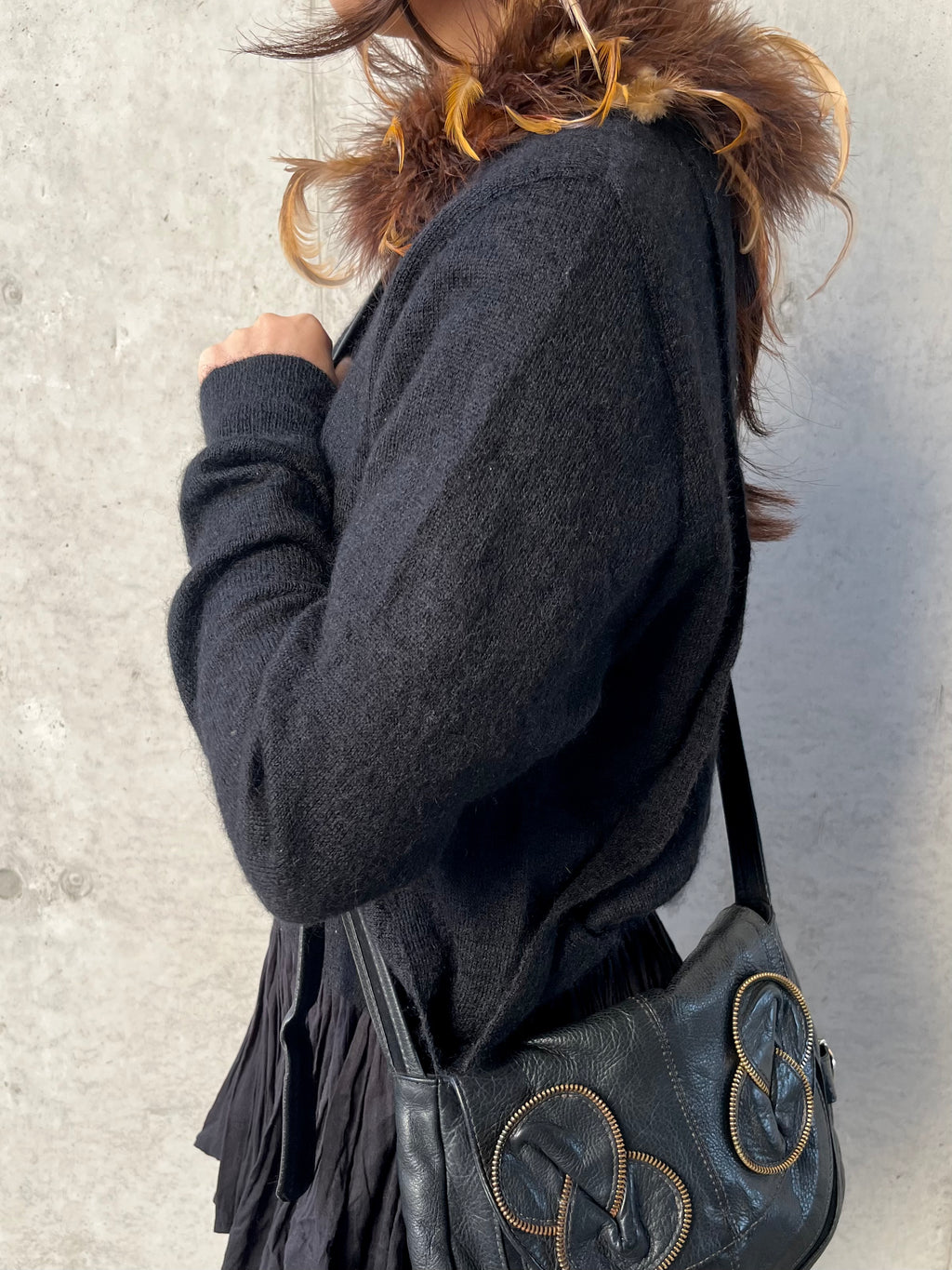 TOGA  black knit tops