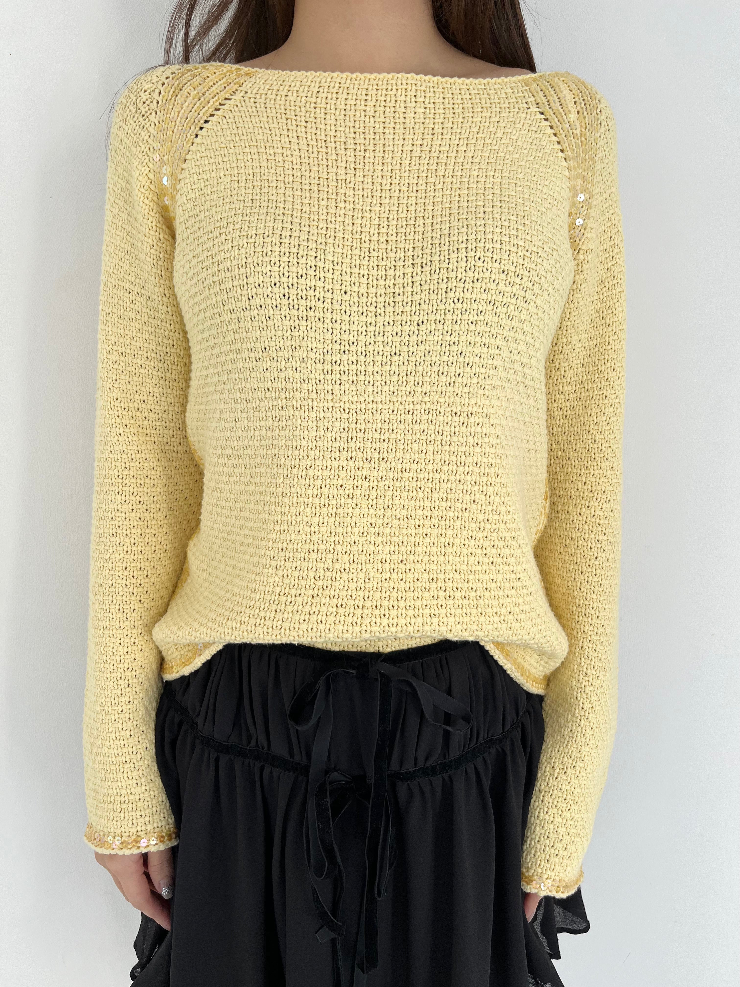Max&co yellow kint