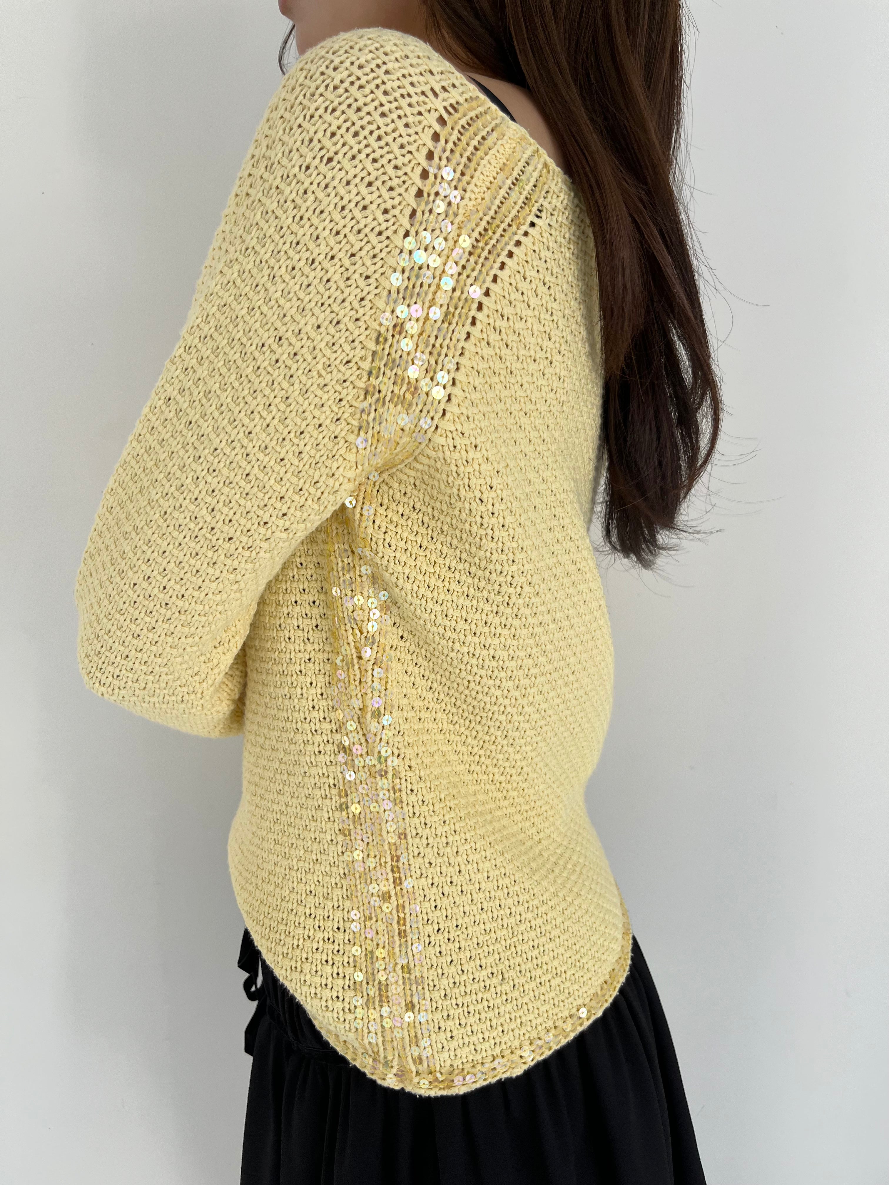 Max&co yellow kint