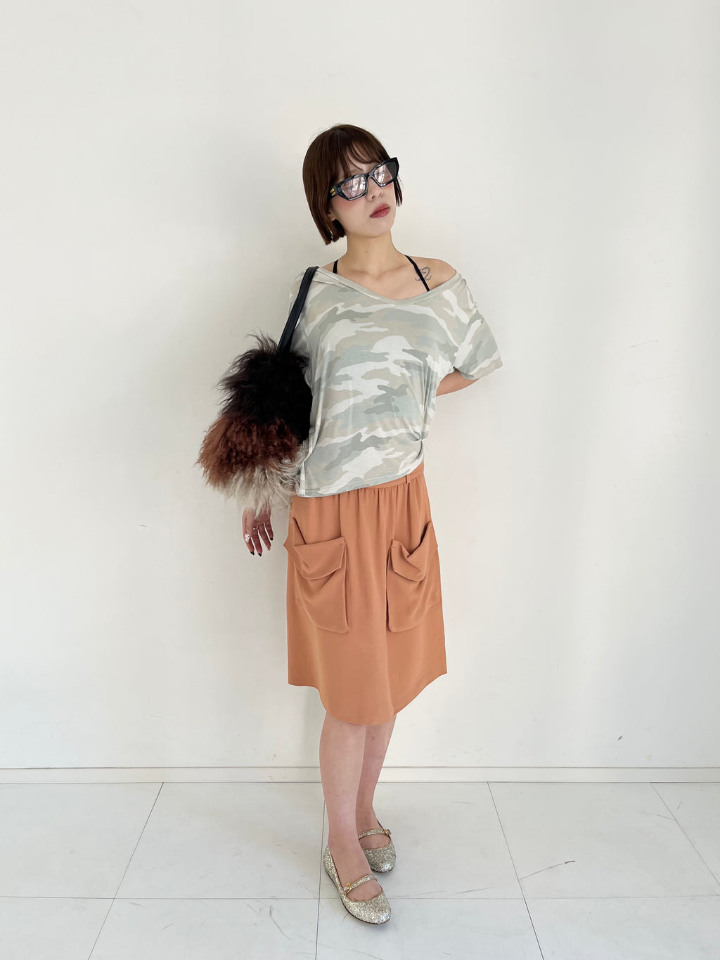 Chloe w pocket skirt