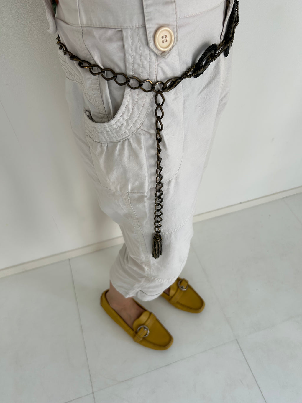 Vintage chain belt