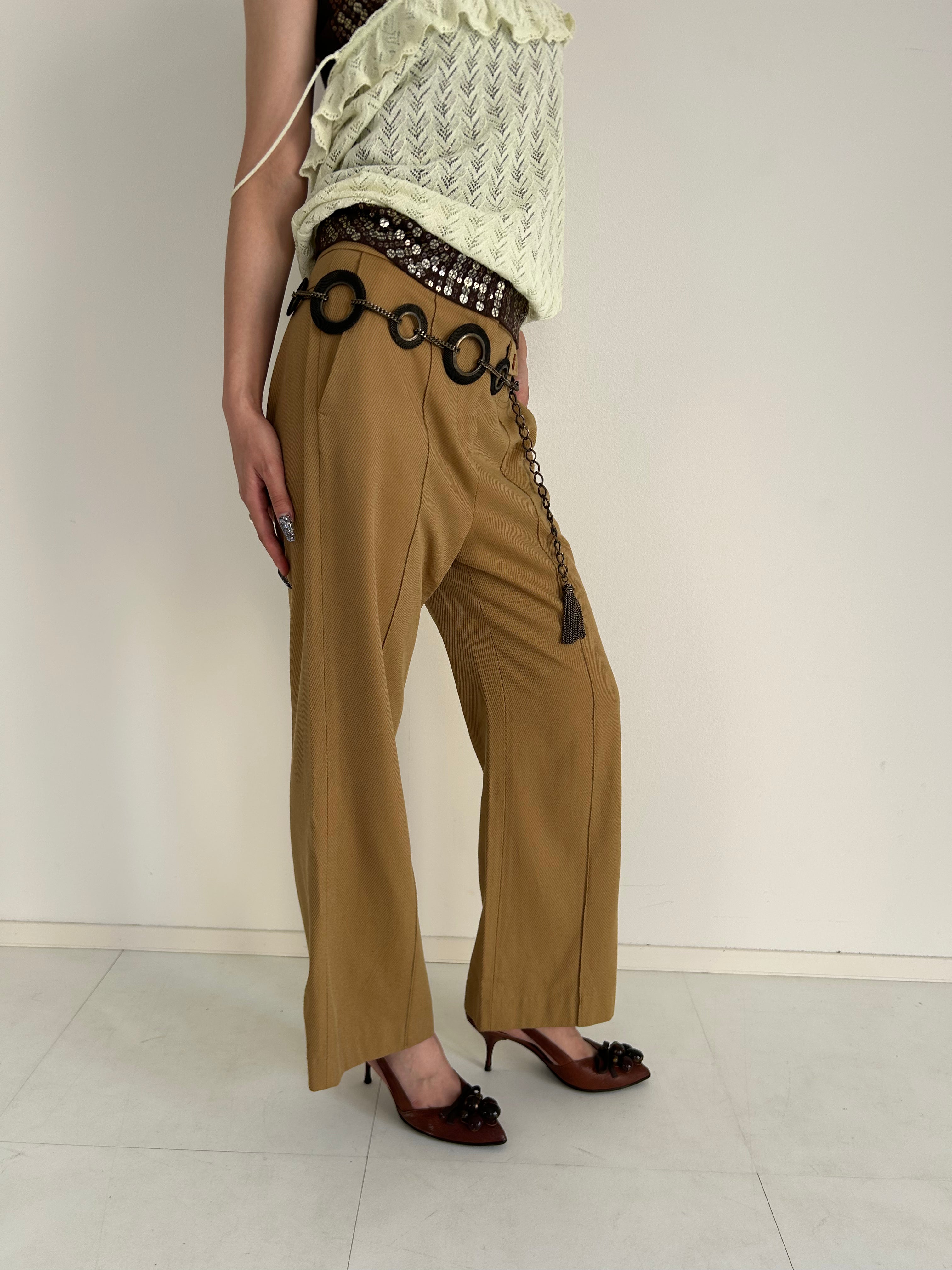 See by chloe beige pants