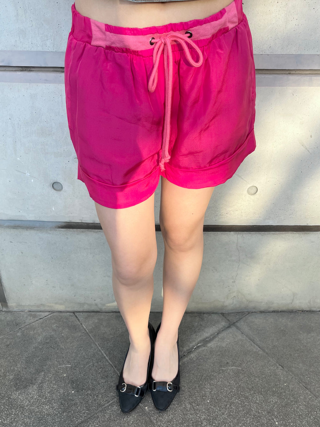 See by Chloe pink short pants