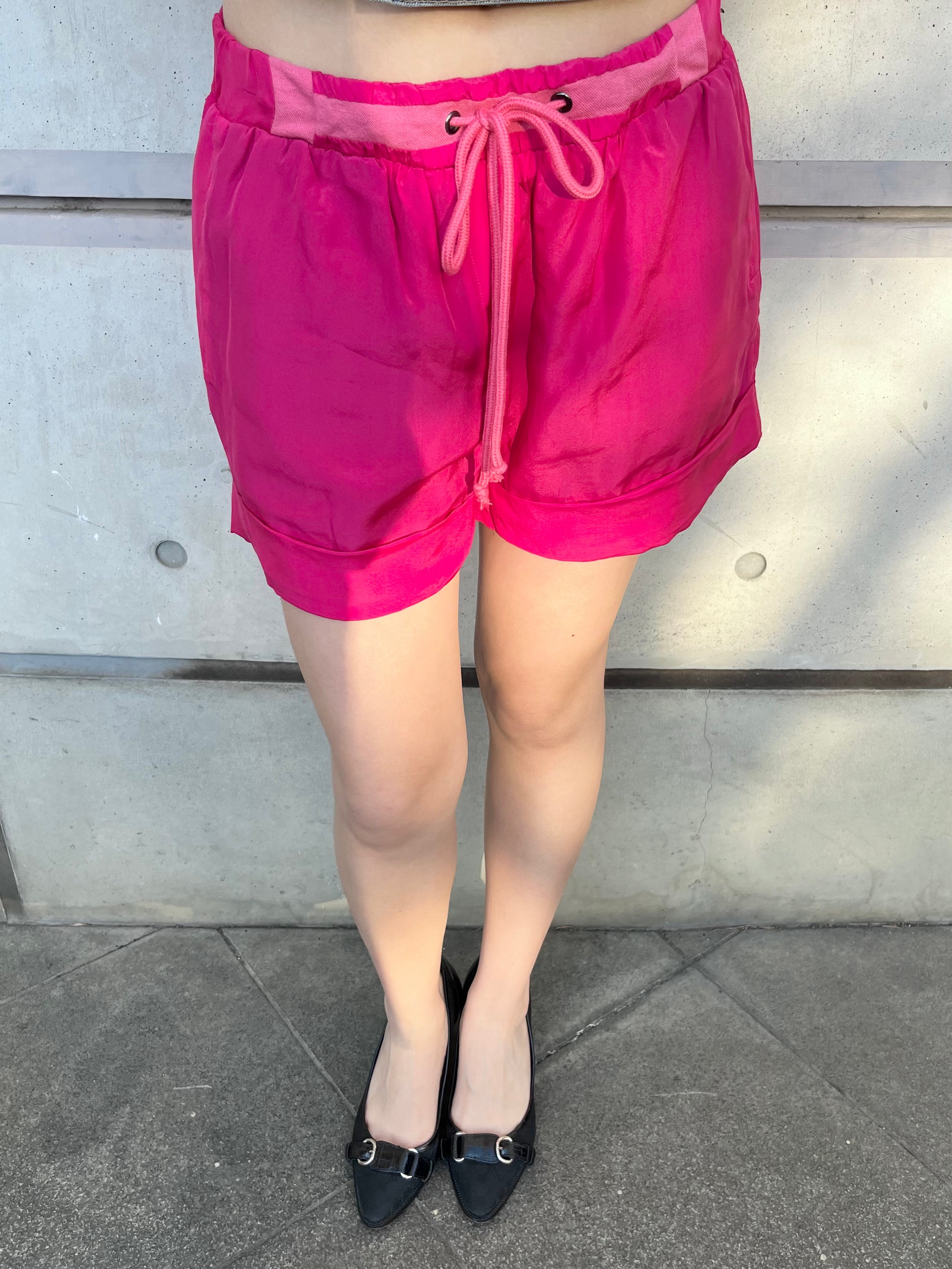 See by Chloe pink short pants