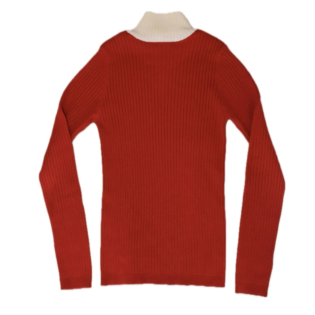 Courrèges bi-color knit