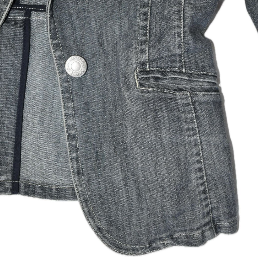 Vintage tailored denim jacket