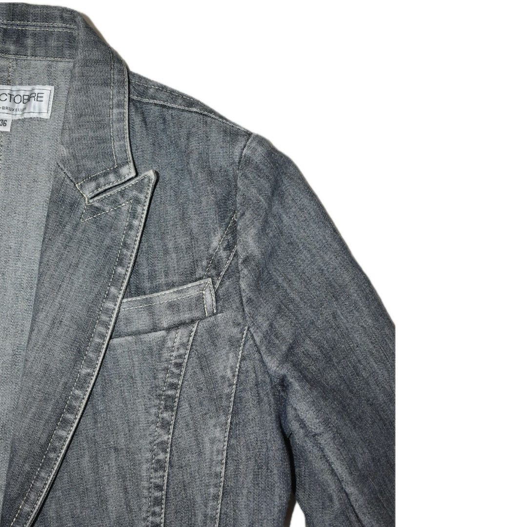 Vintage tailored denim jacket