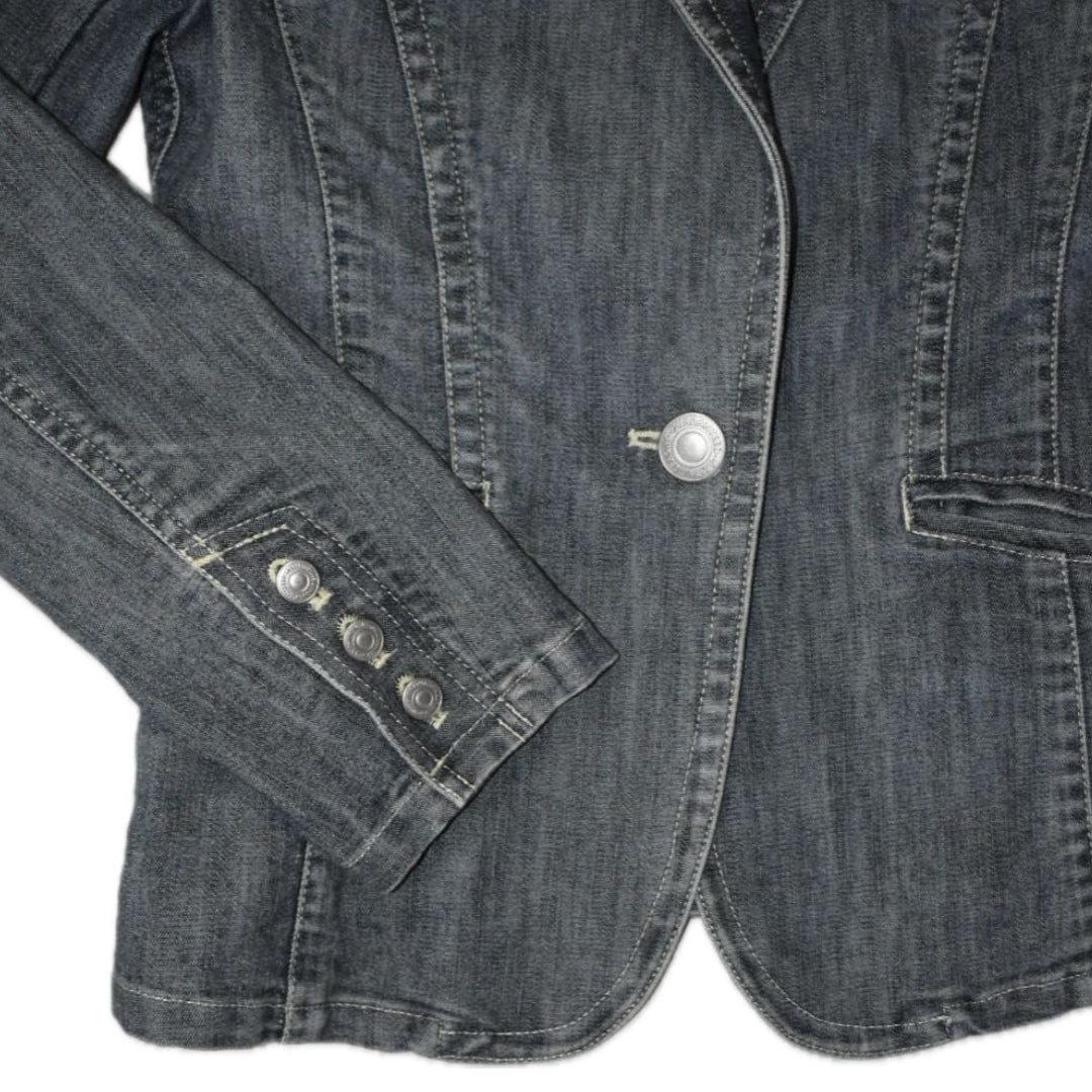 Vintage tailored denim jacket